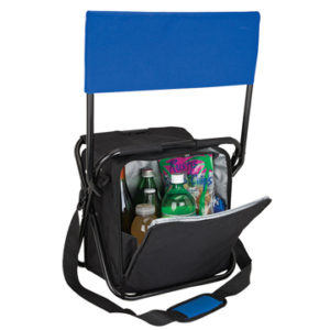 promotional folding chair with cooler